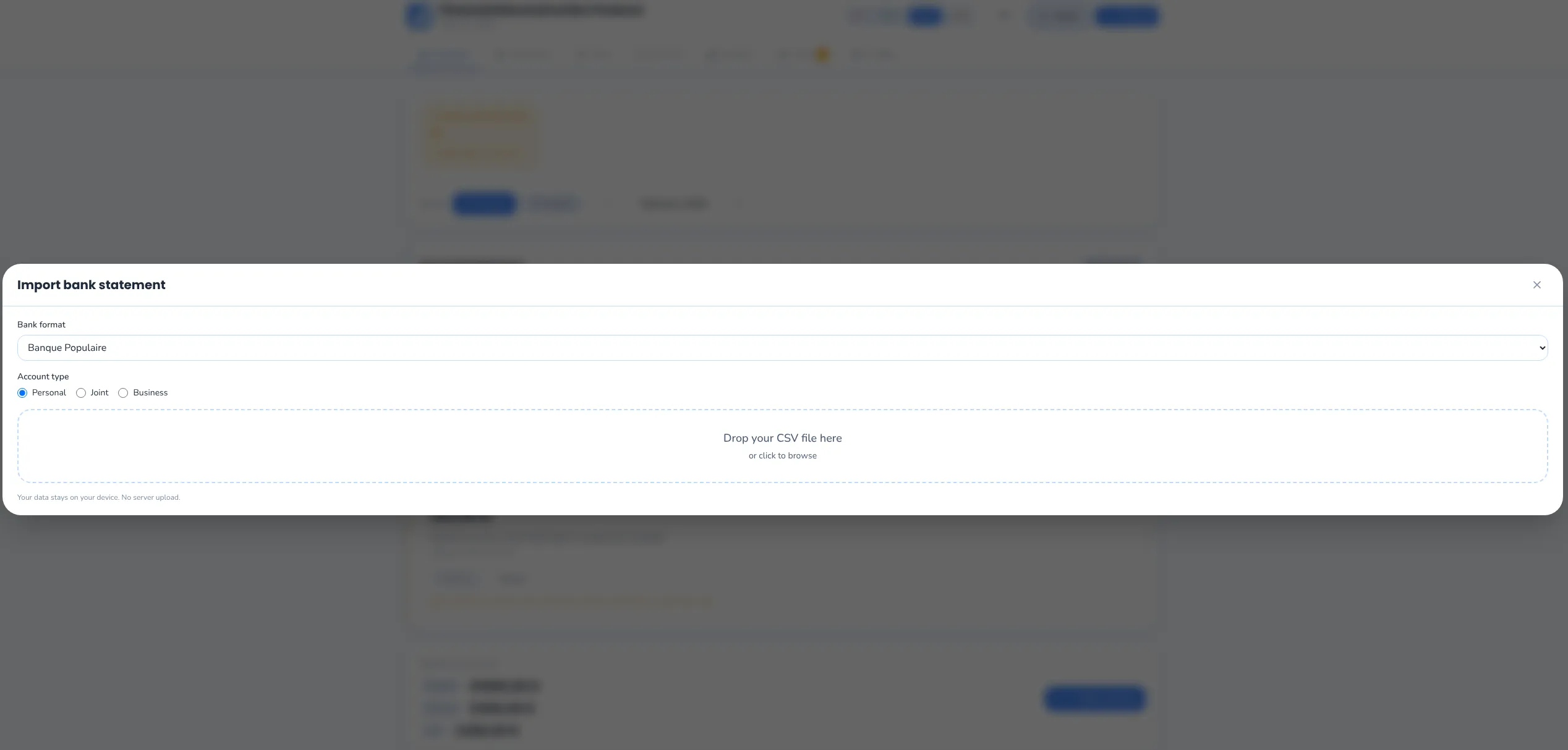 Financials screenshot 9