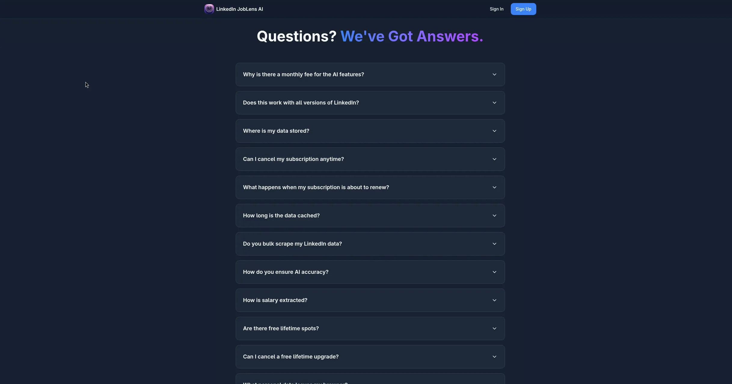 LinkedIn JobLens AI screenshot 6